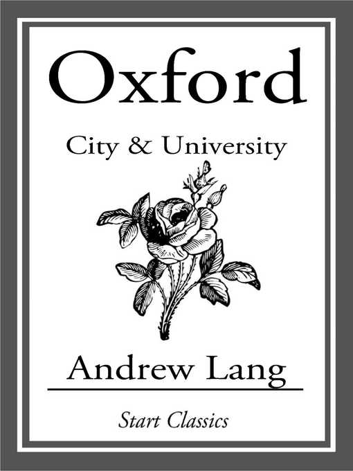 Title details for Oxford by Andrew Lang - Available